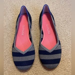 Rothy’s Riviera Big Stripe Flats